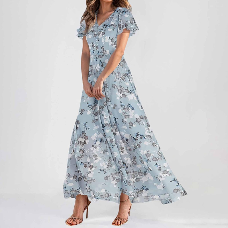 hongfeng dresses for women with flowers